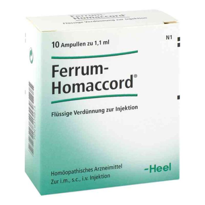 Ferrum Homaccord Ampullen (10 stk)