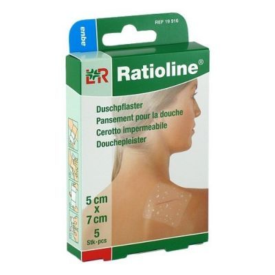 Ratioline aqua Duschpflaster 5x7 cm (5 stk)