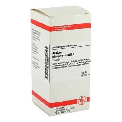 Acidum Phosphoricum D 4 Tabletten (200 stk)