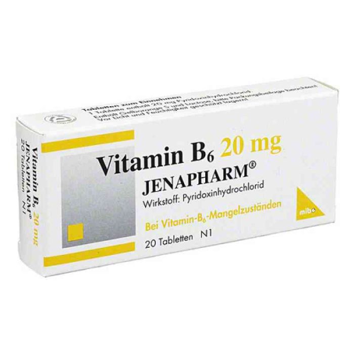 Vitamin B6 20 mg Jenapharm Tabletten (20 stk)