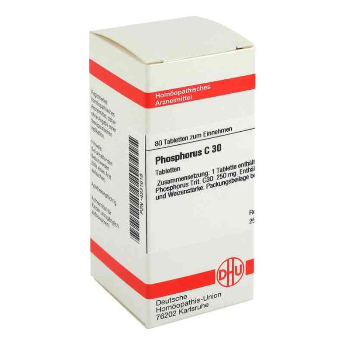 Phosphorus C 30 Tabletten (80 stk)