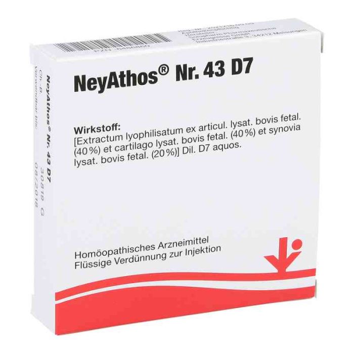 Neyathos Nummer 4 3 D 7 Ampullen (5X2 ml)