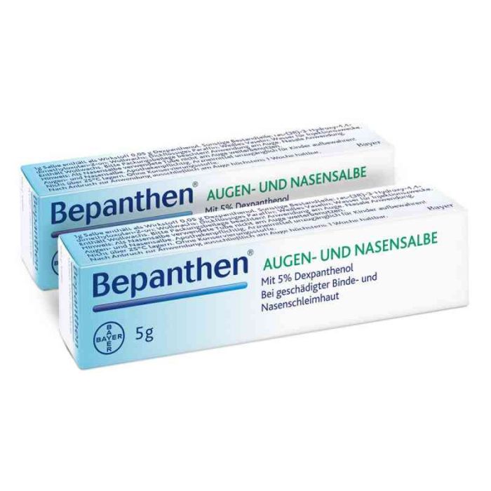 Bepanthen Augen- und Nasensalbe (2x5 g)