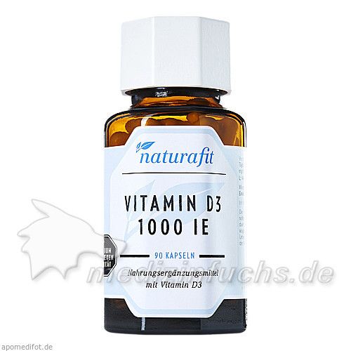 Naturafit Vitamin D3 1000 IE, 90 ST