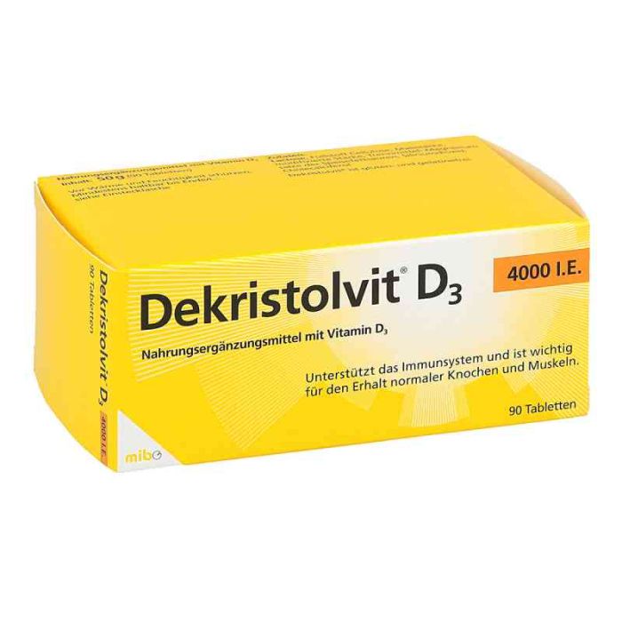 Dekristolvit D3 4.000 I.e. Tabletten (90 stk)