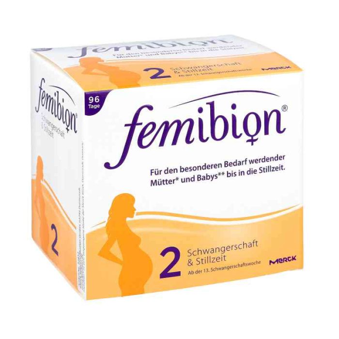 Femibion Schwangerschaft 2 D3+dha+400 [my]g Folat (2X96 stk)