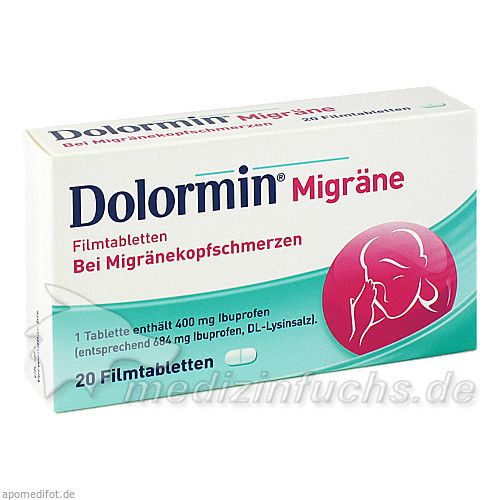 Dolormin Migräne, 20 ST