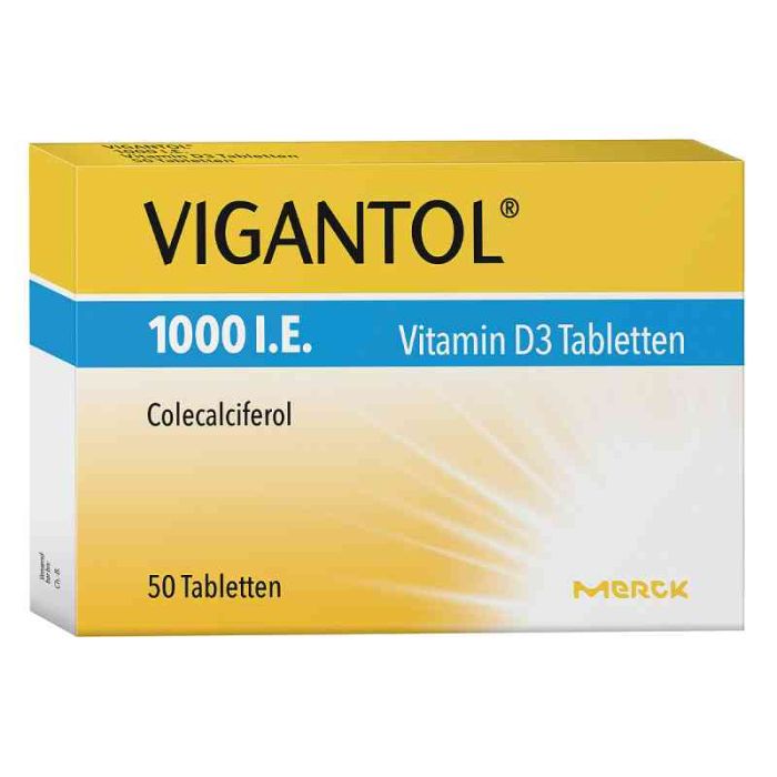 Vigantol 1.000 I.e. Vitamin D3 Tabletten (50 stk)