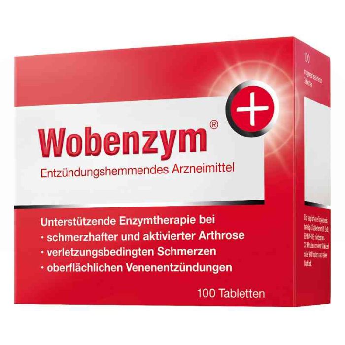 Wobenzym magensaftresistente Tabletten (100 stk)