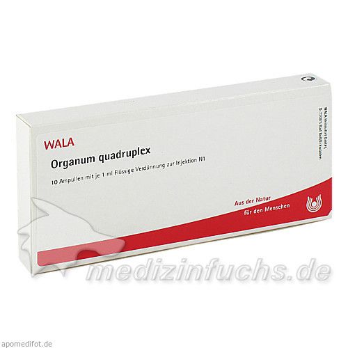 ORGANUM QUADRUPLEX, 10X1 ML