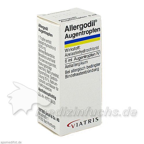 Allergodil Augentropfen, 6 ML