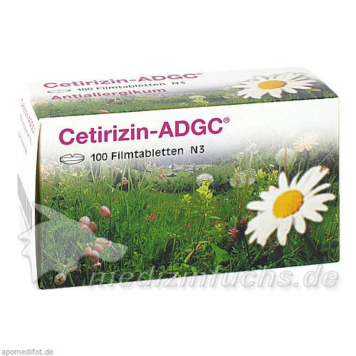 Cetirizin-ADGC, 100 ST