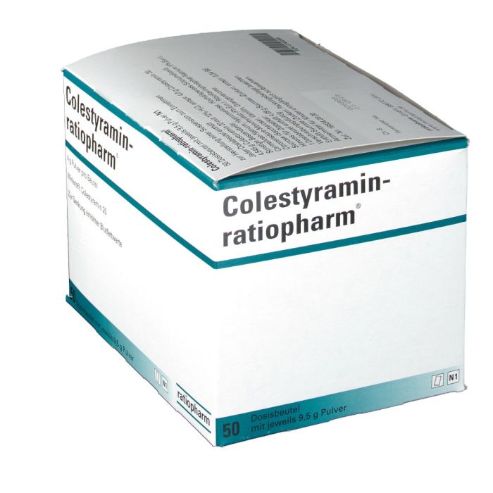 Colestyramin-ratiopharm, 50 ST