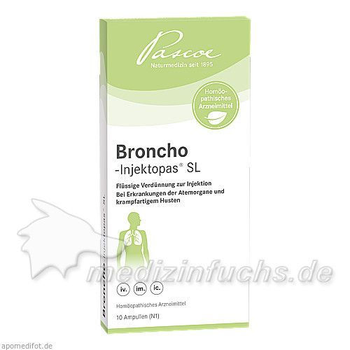 BRONCHO INJEKTOPAS SL Ampullen, 10X2 ML