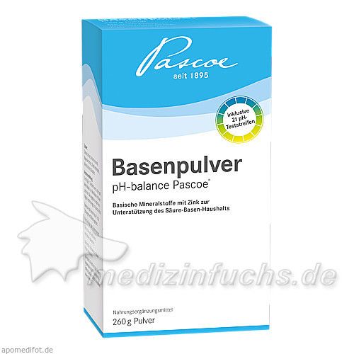 Basenpulver Pascoe, 260 G