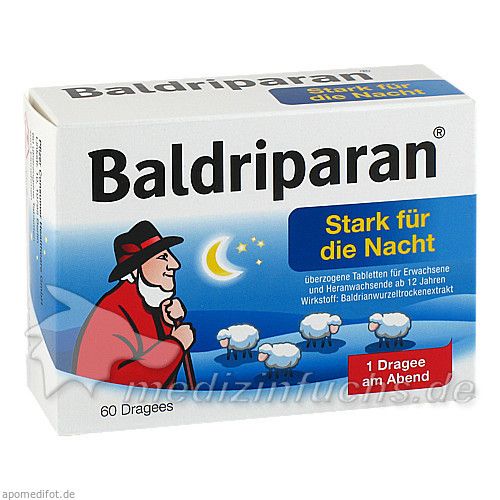 Baldriparan stark für die Nacht, 60 ST