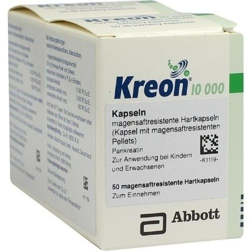 KREON 10.000 Hartkps.m.magensaftr., 100 ST