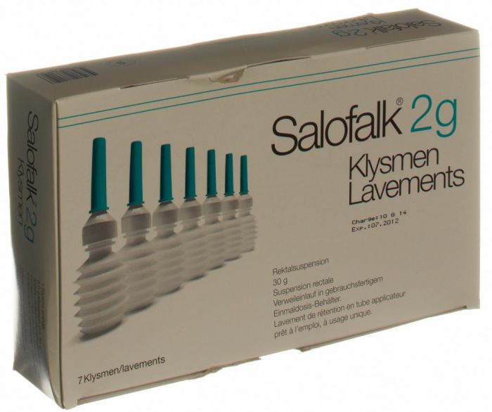 Salofalk 2g/30ml Klysmen 7 ST