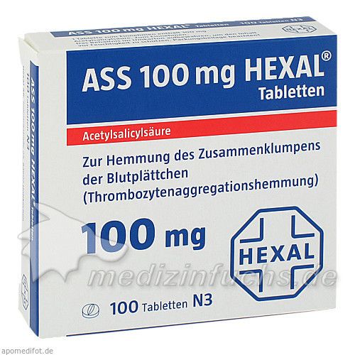 ASS 100 HEXAL, 100 ST