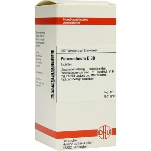 PANCREATINUM (SUIS) D30, 200 ST