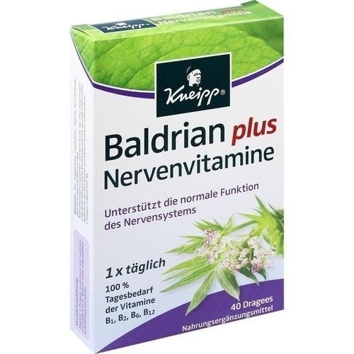 Kneipp Baldrian plus Nervenvitamine, 40 ST