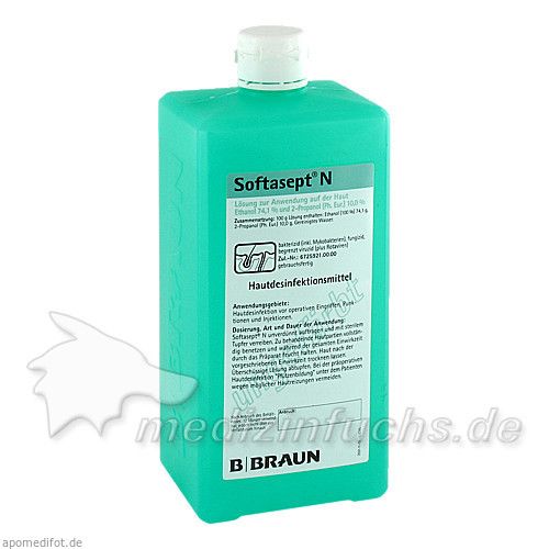 Softasept N farblos Dosierflasche, 1000 ML