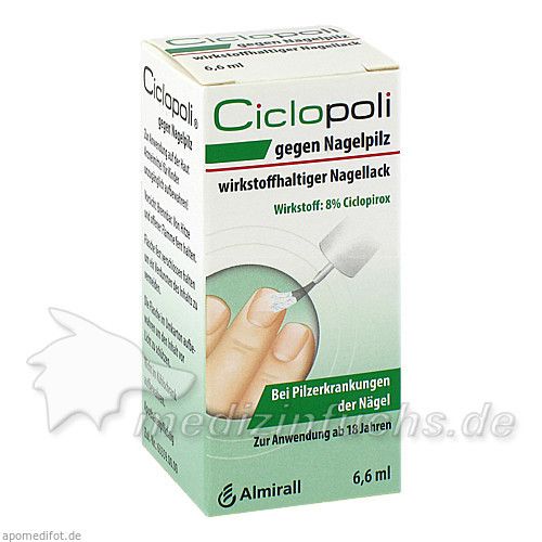 Ciclopoli gegen Nagelpilz, 6.6 ML