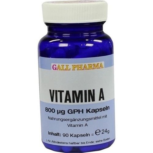 VITAMIN A 800 \m63g GPH Kapseln, 90 ST