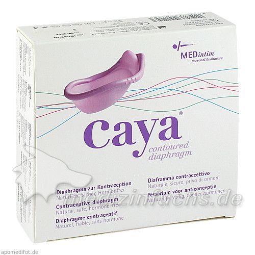 CAYA contoured diaphragm + DVD, 1 ST