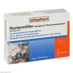 Hustenstiller-ratiopharm Dextromethorphan, 10 ST