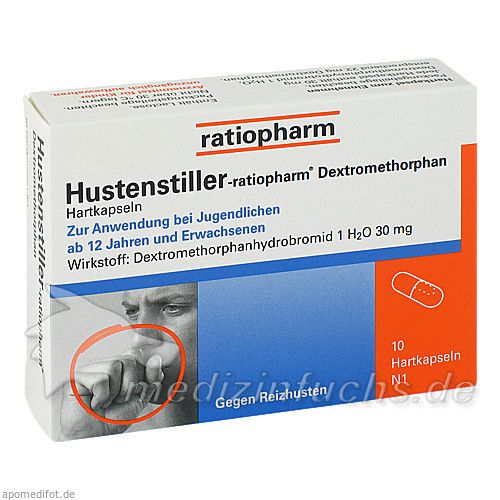 Hustenstiller-ratiopharm Dextromethorphan, 10 ST